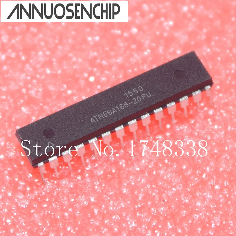 

1pcs ATMEGA168 ATMEGA168-PU ATMEGA168-20PU DIP28 MCU 8BIT 16KB FLASH NEW