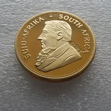 2012-медь с позолоченным покрытием 1 унция тонкое позолоченное Год 1967 2010 2011 2009 кругерранд копия монеты