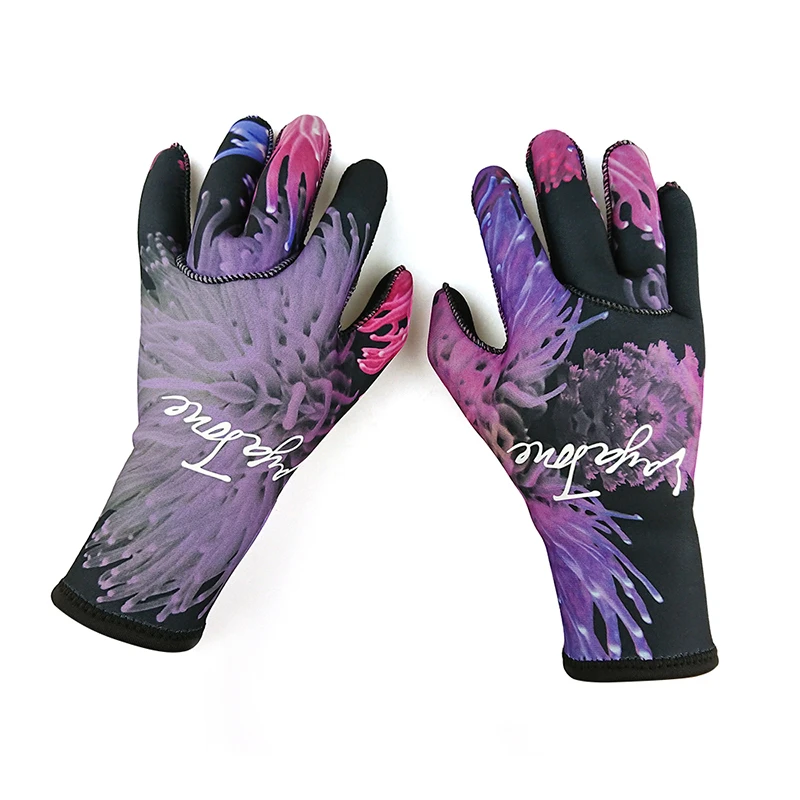 3mm diving gloves 2mm neoprene gloves 5 fingers camouglage women men diving hand fins anti-slip O'neil cressi scubapro mares bikini swimwear free diving snorkeling diving mask 1
