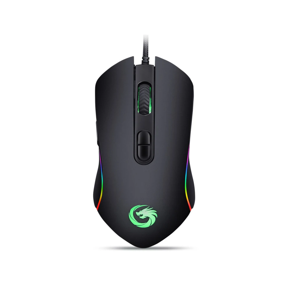 

Gaming mouse professional Wired computer mouse 7 button adjustable 3500 dpi USB optical gamer mouse laptop For gaming computer