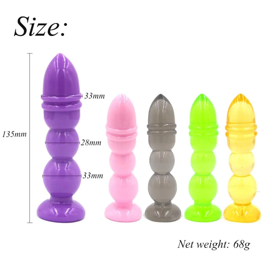 DINGYE Anal Butt Plug Prostate Massager P Spot Trainer Adult Erotic Product for Man | Красота и здоровье