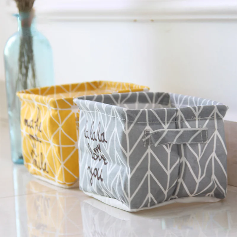 الشمال نمط البساطة سلة الغسيل المنزل غسل فارز تعوق القطن الكتان اللعب حقيبة التخزين #94883