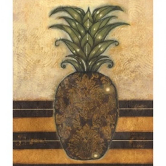 Regal Pineapple II Poster Print by Norman Wyatt (13 x 19)