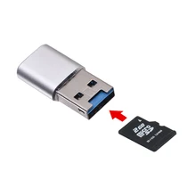 USB 3,0 USB адаптер мини портативный кардридер MICRO SDXC USB3.0 Кардридеры для планшетов ПК компьютер ноутбук Настольный компьютер