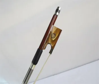 

Professional Brazilwood Round Stick 4/4 violin bow with beautiful frog