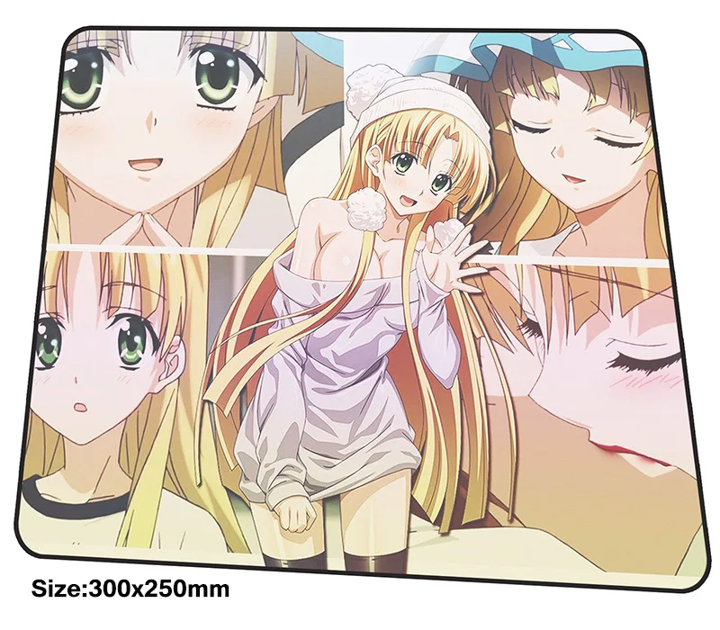 Коврик для мыши dxd старшей школы игровой коврик 300x250x3 мм лучший компьютерный