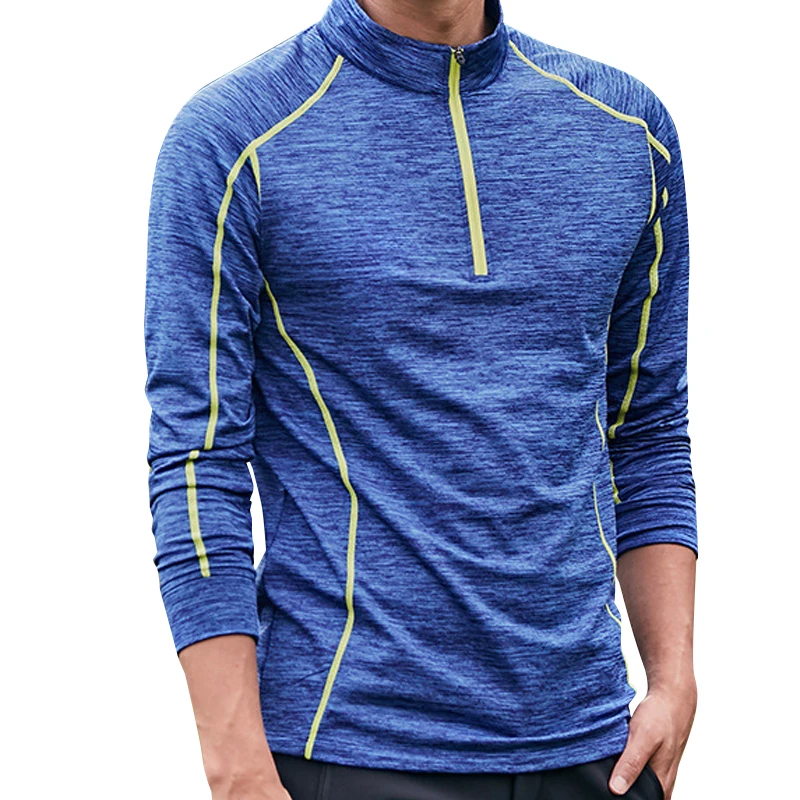 

Men Fishing Breathable quick-drying long-sleeved t-shirt outdoor sports Hiking Camping Climbing Spring Autumn fleece warm T-shir