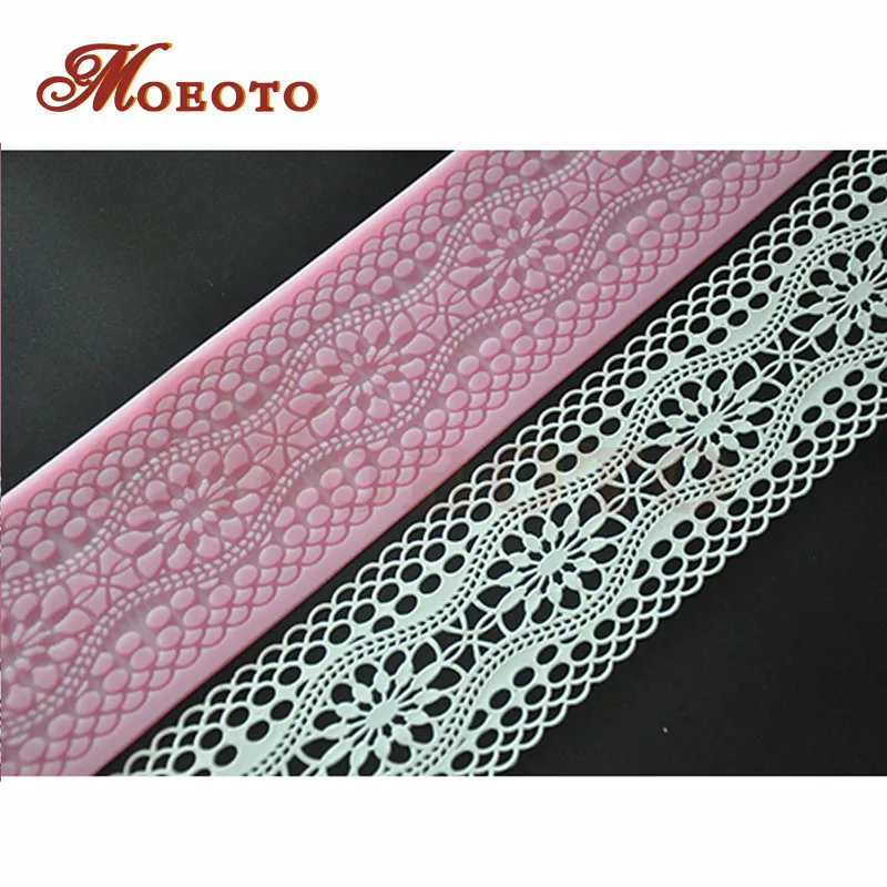 Newest sugarcraft lace mat,cake decor lace mould,silicone sugar art