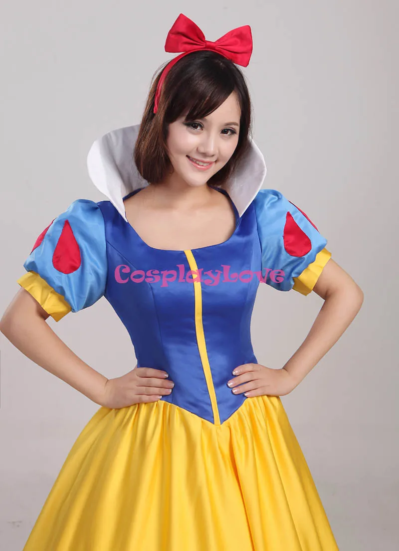 CosplayLove Snow White Dress Cosplay Costume For Halloween Christmas Party (4)