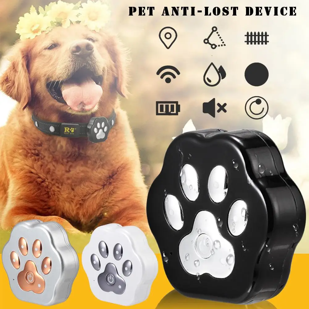 

SHZONS Tracker IP66 Waterproof Smart Location Free APP Smart GPS with Collar for Cat Dog tracking For GSM/GPRS