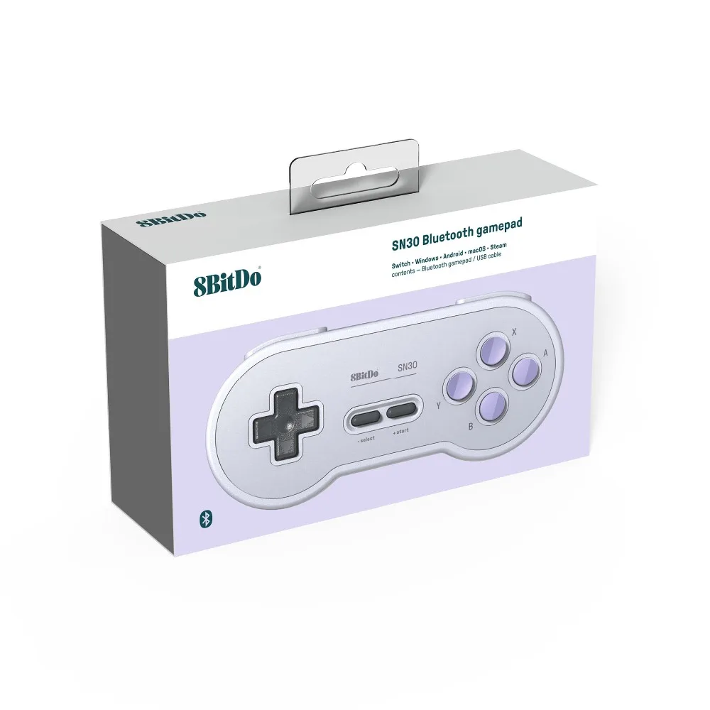 8Bitdo винтажный SN30 GP Edition Bluetooth беспроводной контроллер геймпад для пульта дистанционного управления/Ios/Andorid/MacOS/СТИМ/Windows