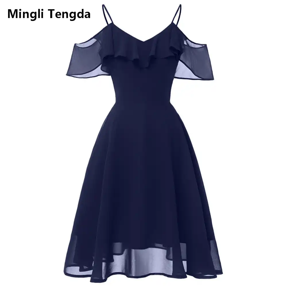 navy and pink dress for wedding