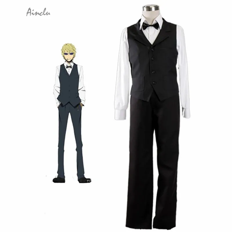 

Ainclu мужской костюм чудесный красивый Durarara Heiwajima Shizuo косплей костюм на Хэллоуин Рождество