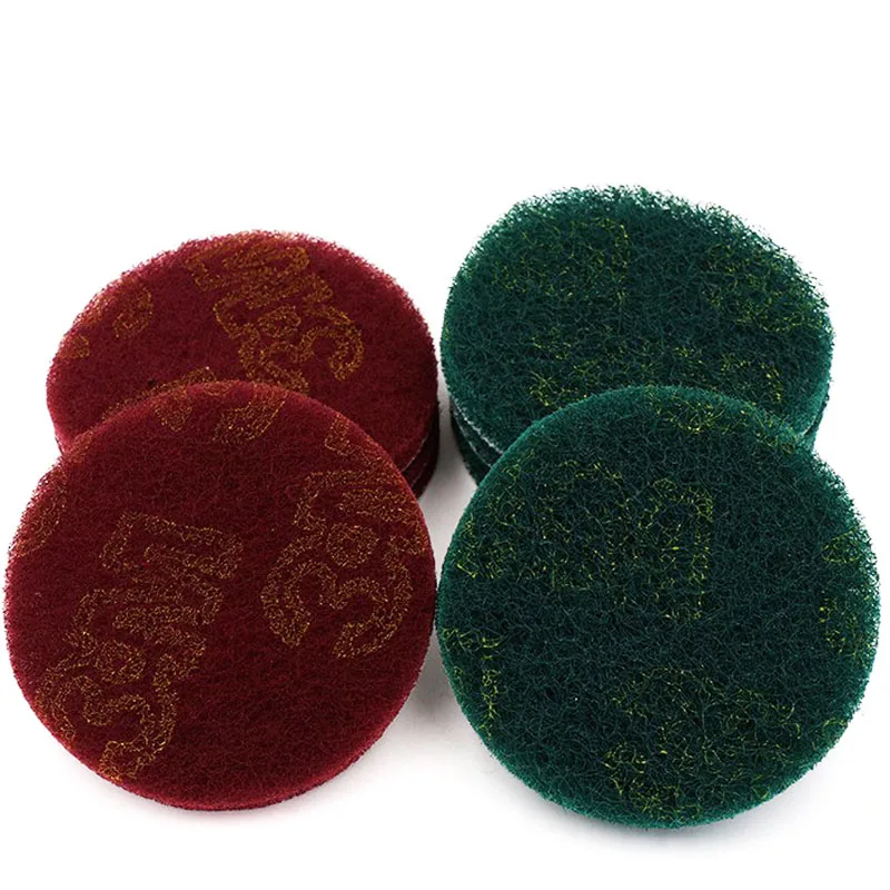 100mm Grit 320 100 Thickened round Scouring pad polishing wheelin