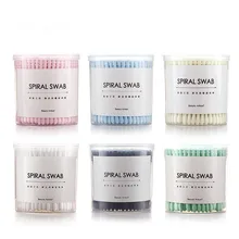 5 Упакованные двойной головкой здоровье Макияж тампон Роб косметика уха чистый ювелирные изделия чистый Ватные палочки детские stick