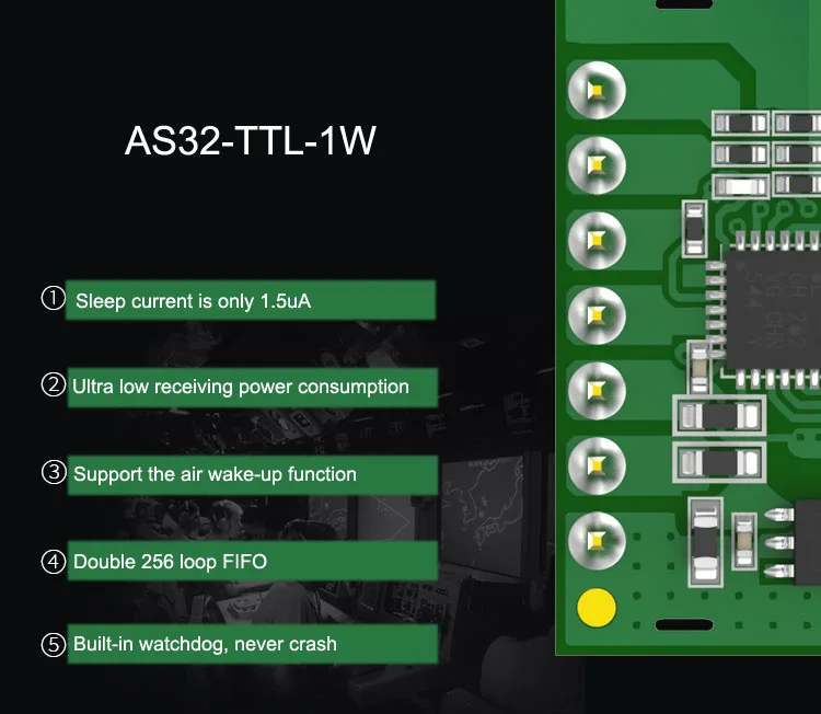 8000 мГц SX1278/SX1276 LORA беспроводной модуль метровое расстояние-433 1 Вт lora расширенный спектр Wirless Серийный порт UART трансивер