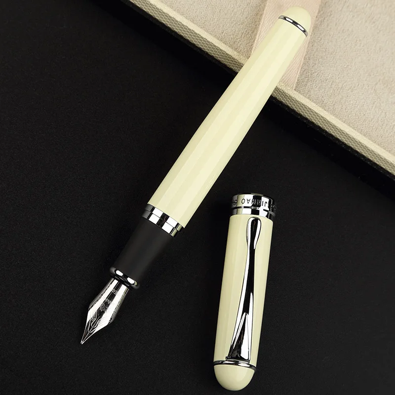 Jinhao X750 классический стиль серебряный зажим металлическая авторучка 0,5 мм перо стальные чернила ручки для подарка офисные принадлежности Школьные принадлежности - Цвет: 1