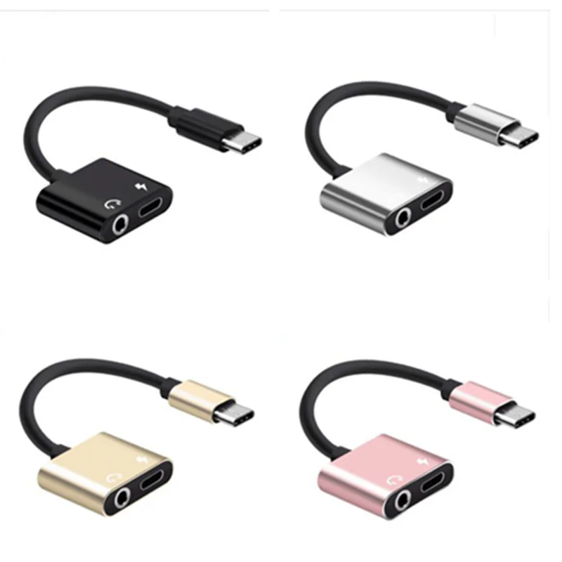

USB Type C to 3.5mm Earphone Jack Adapter ForOukitel U 18 23 25 Ulefone Power 3S 5S Armorr 3T 6 Aux Audio Charging Converter