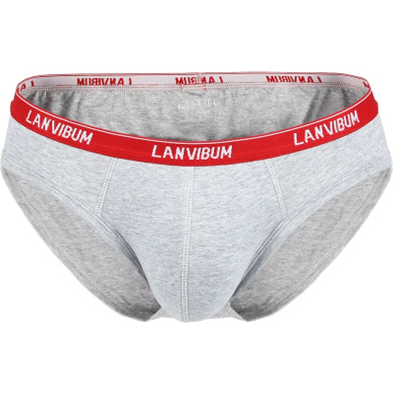 

DEWVKV Low-Rise Summer Sexy Men's Briefs Underwear Soft Male Panties U Pouch Comfortable Solid Black Size L XL XXL Hot Sale ZC