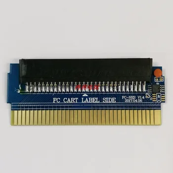 

10pcs a lot For FC 60 Pin to for NES 72 Pin Game Cartridge Adapter Converter PCBA with CIC chip installed