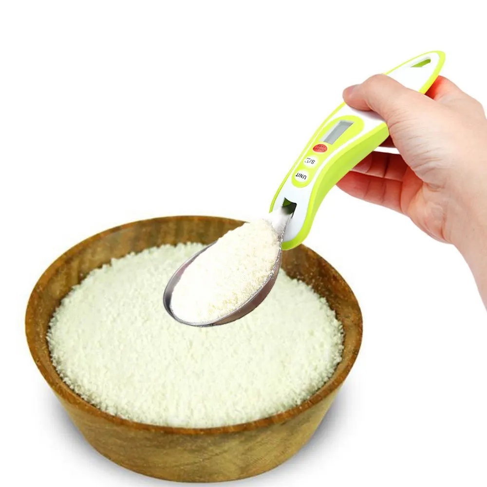 

Hostweigh LCD Kitchen Digital Scale Measuring Spoon 0.1g 300g Coffee Tea Stainless Steel Weighing Device Household Supplies