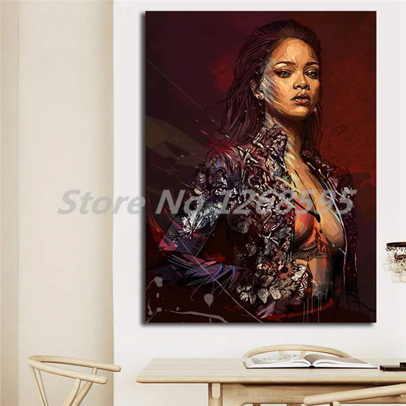 Girl At The Beach Home Decor 16/"x20/" HD Canvas prints Picture Wall art Painting