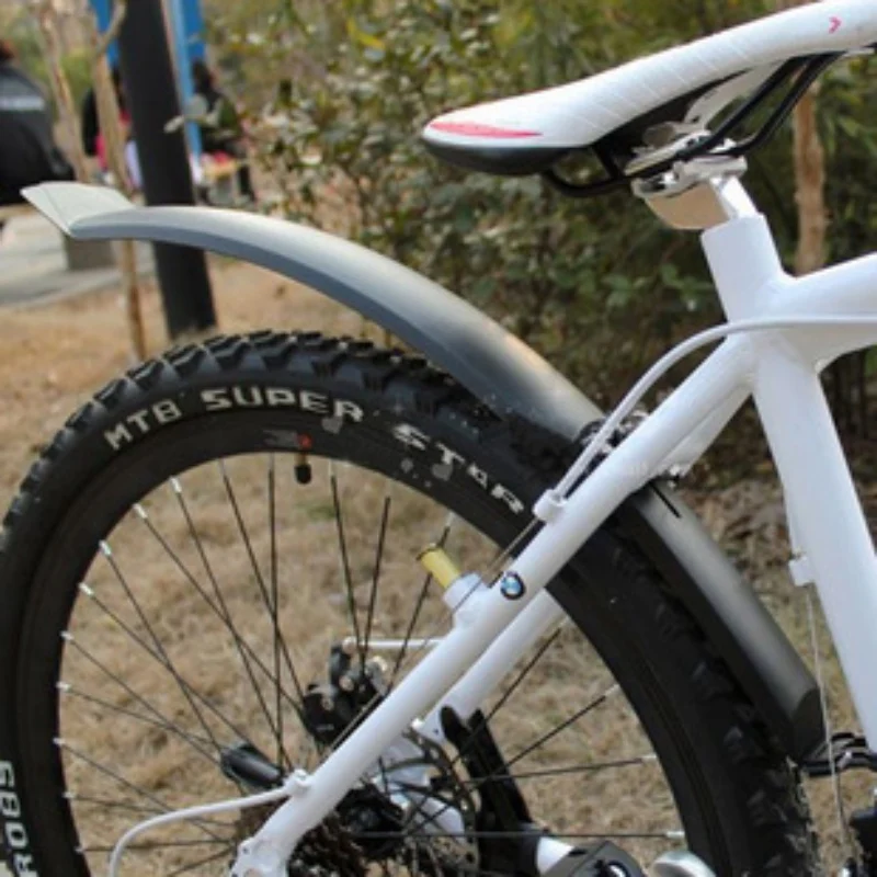 Велосипедный пластиковый MTB брызговик, быстросъемные велосипедные крылья, дорожный передний горный велосипед, Задний защитный велосипедный аксессуар