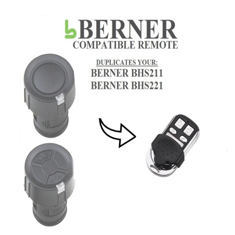 Для BERNER BHS211, BHS221 двери гаража дистанционное управление 868 МГц