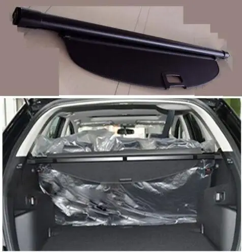 

High Qualit Car Rear Trunk Cargo Cover Security Shield Screen shade Fit For Mazda CX-7 2014-2018 (Black,Beige) BY EMS