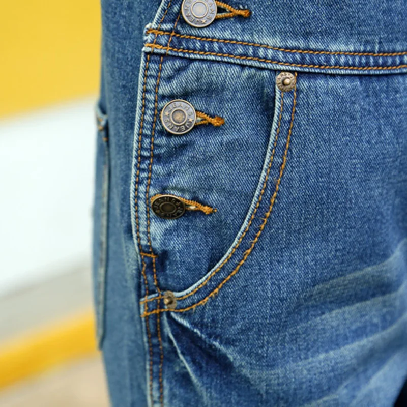 Качество Комбинезоны для девочек Джинсы для женщин для Для женщин элегантный дизайн Новая мода женский ремень Джинсы для женщин Мотобрюки крутые рваные джинсовые свободные Повседневные штаны для мужчин