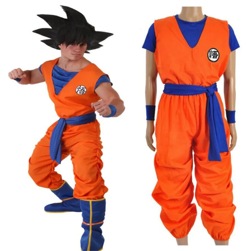 

Anime Dragon Ball Son Goku Cosplay Costumes Uniforms High Quality Clothing