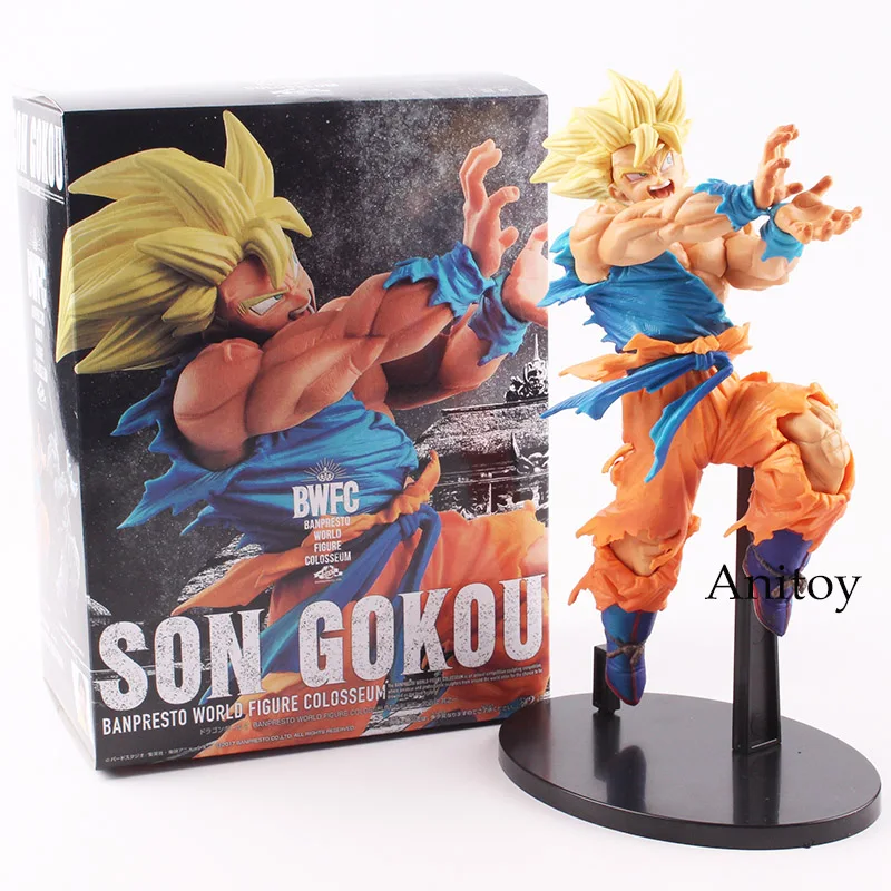 Фигурка "Dragon Ball" Супер Saiyan Son Goku/BWFC BANPRESTO мир Рисунок ПВХ фигурка Коллекционная модель игрушки 20 см KT4795