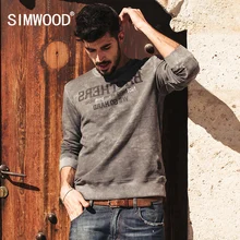 SIMWOOD Marke 2016 Neue Herbst Winter Sweatshirts männer mode kausalen warme hoodies langarm WY8006