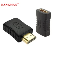 Rankman HDMI to HDMI Cable Adapter Converter Female to Male Female to Female 1080P for HDTV Monitor PC Projector