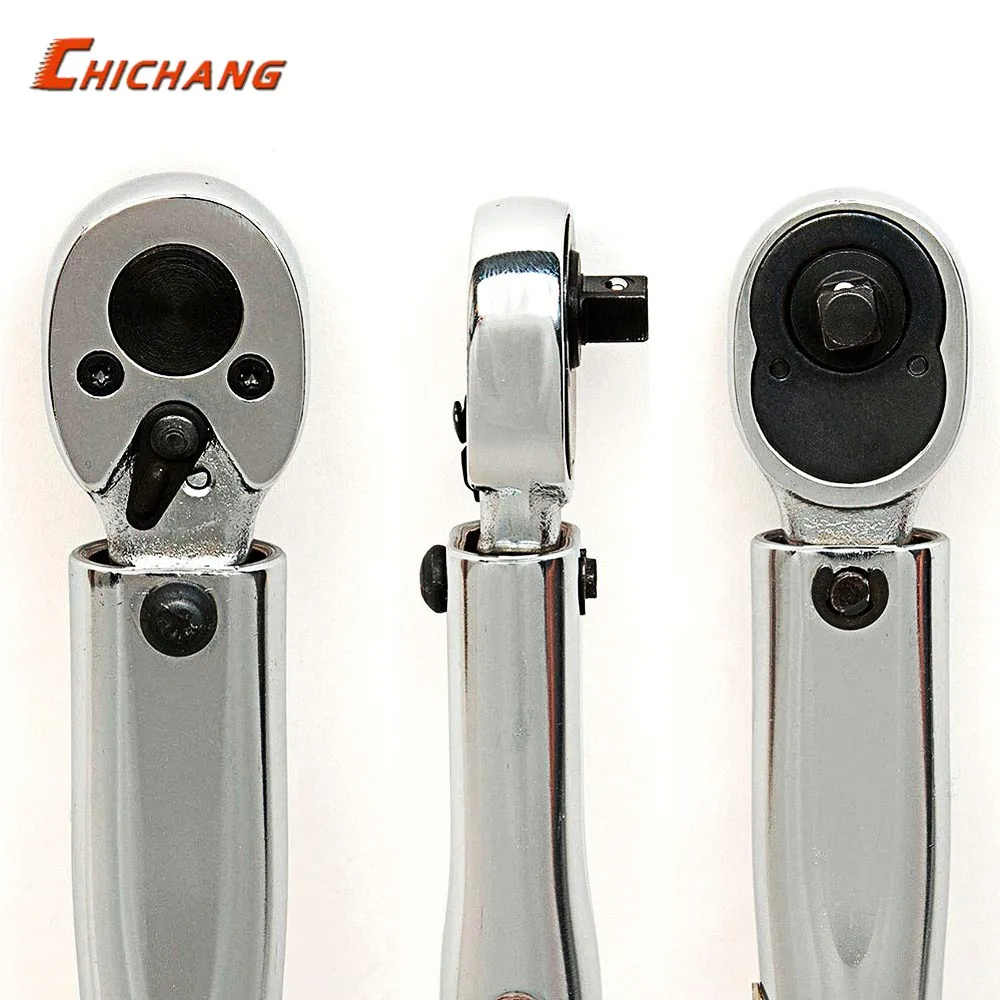 

1/4 inch Drive Torque Wrench Tools with Case Foot Pound 5-25NM Drive Click Adjustable Hand Spanner Ratchet Wrench Tool