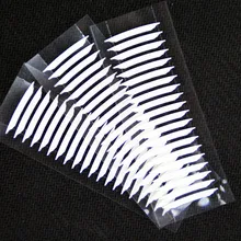 60 pieces pack Invisible double eyelid stickers Eye Charm Double Eyelid Tape Sticker Trial Makeup Tools