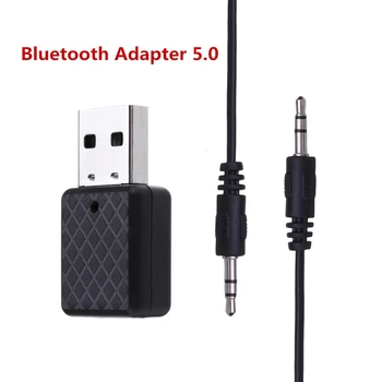 

2in1 Wireless USB Receiver Transmitter bluetooth 5.0 Audio Music Stereo adapter Dongle 3.5mm AUX for PC Speaker TV Stereo