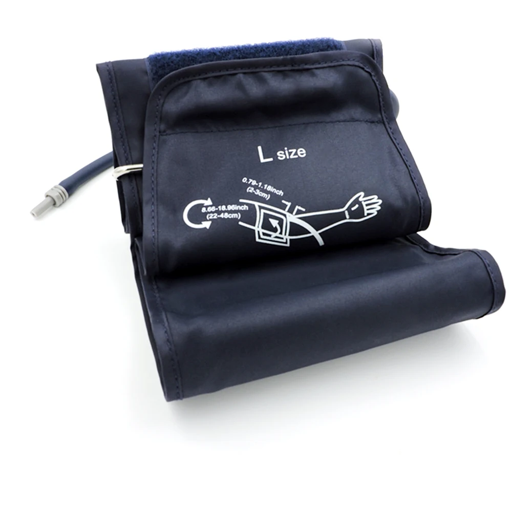 Large Adult Cuff for Blood Pressure Monitor 22-48cm Arm Reusable Automatic Blood Pressure Cuff Single Tube Medical Accessories (6)
