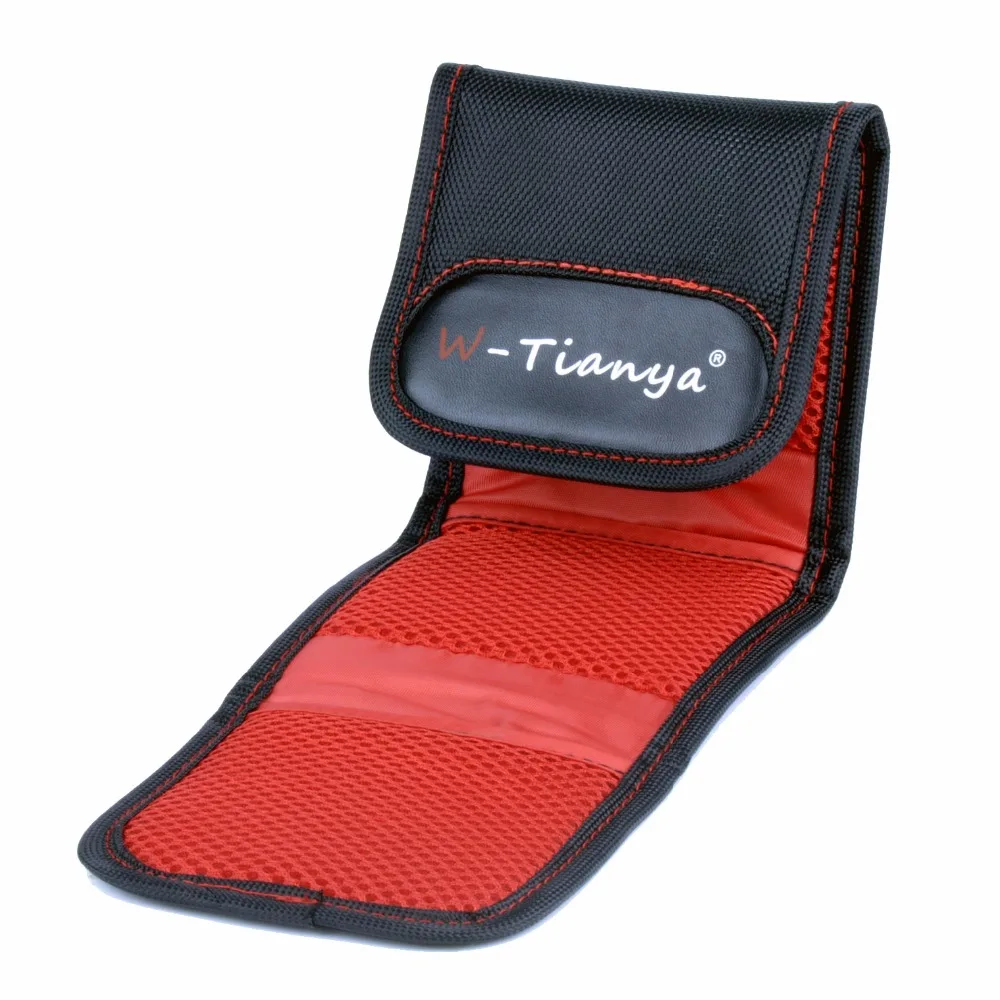 WTIANYA Lens Filter Case Pouch Wallet For 37mm 52mm 58mm 55mm 62mm 67mm