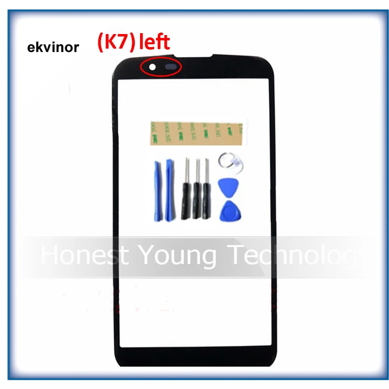 LG K7 X210 X210DS MS330 Tribute 5 LS675 Front Glass 5.0 Touch Screen