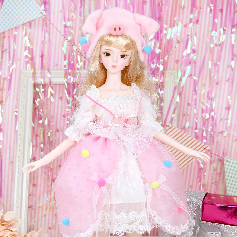 Dream Fairy 1/3 bjd кукла 62 см свинка девочка кукла с наряд обувь, AI YoSD MSD SD комплект игрушка подарок для ребенка DC лати