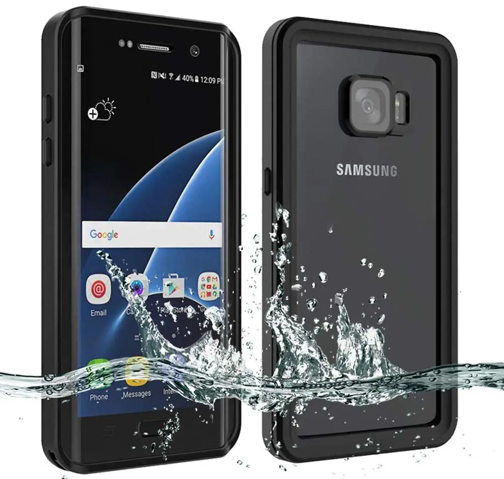 Для S7 edge водонепроницаемый чехол IP68 Подводный жизнь ударопрочный