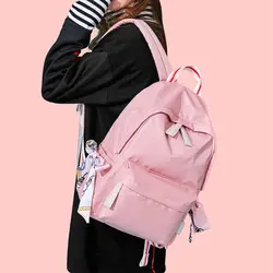 Для женщин рюкзак для ноутбука вместительные, для отдыха рюкзаки школьные для путешествий для девочек-подростков женский рюкзак Bolsas Mochilas