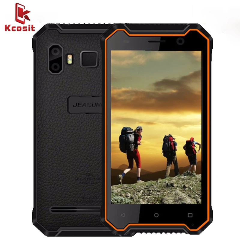 China Original JEASUNG P8 IP68 Rugged Waterproof SmartPhone outdoor slim Moble phone Android 7.0 4G Shockproof 3GBRAM Cellphone
