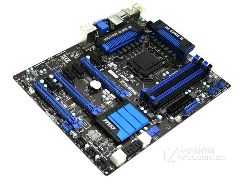 Оригинальная материнская плата для MSI Z77A-GD65 LGA 1155 DDR3 для I3 I5 i7 процессор 32 Гб USB3.0 SATA3 Z77 рабочего Материнская плата