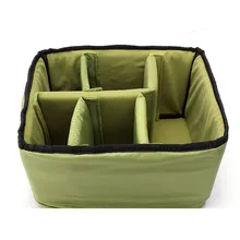 Buy online Waterproof Camera Insert Partition Padded Bag Divider Case for Digital camera DSLR SLR Lens about 27 x 21 x 14cm