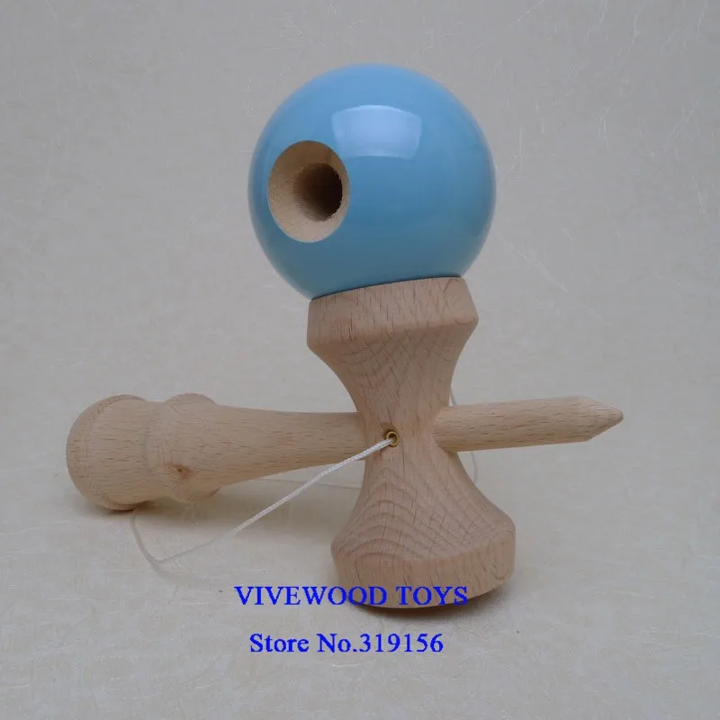 Глянцевая Kendama с полиуретановым покрытием краски, традиционный Kendama, стандартный 18 см, 10 цветов на выбор, Классический PU Kendama, дешевле Kendama