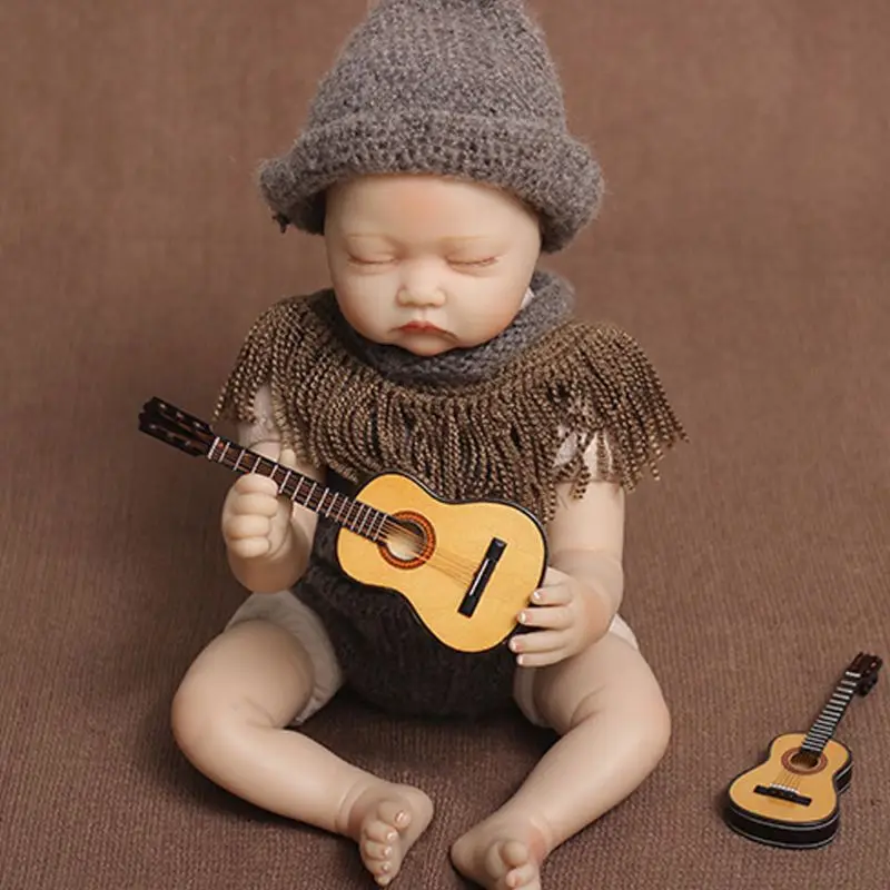 

Newborn Baby Photography Props Guitar Instrument Infant Studio Shooting Photo Prop