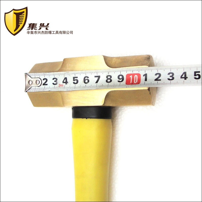 Бренд Jixing 2 25 кг/5p латунный восьмиугольный молот 5 фунтов медный молоток с