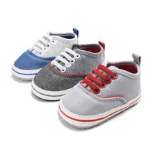 Классическая Повседневная парусиновая детская обувь для новорожденных; спортивные кроссовки для маленьких мальчиков; первые ходунки; Детские ботиночки; детские мокасины